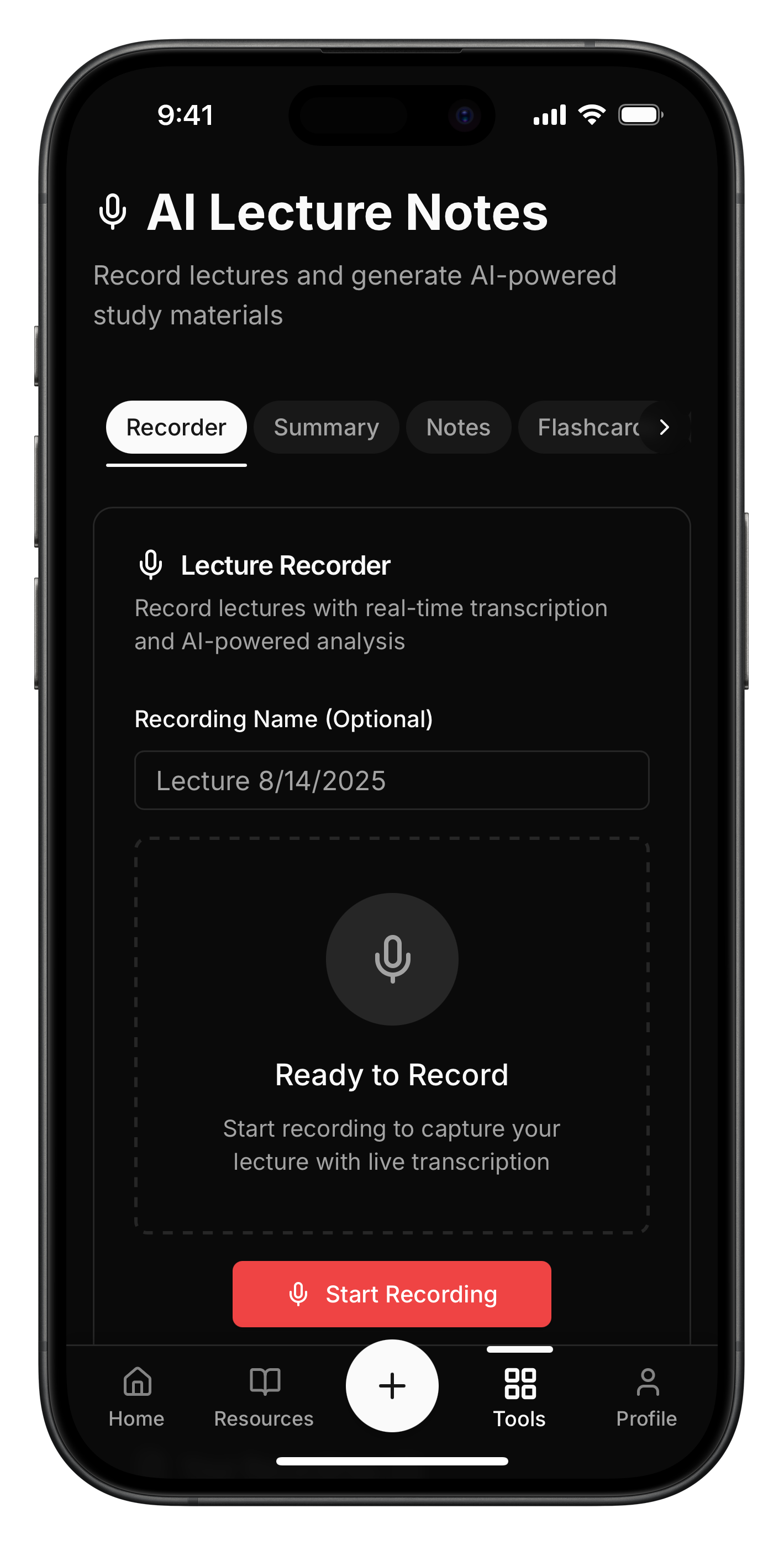 AI Lecture Tools